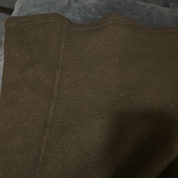 HERMÈS BLACK KNIT SWEATER W/ORANGE ZIP DETAIL (women listing/unisex) - Picture 13 of 16